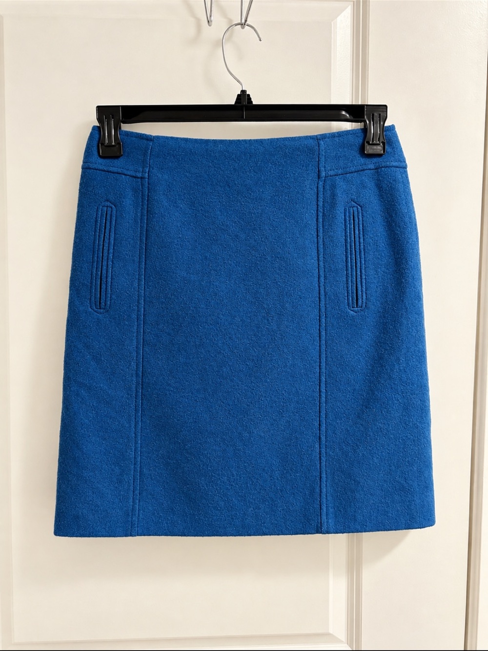 Talbots Cobalt Blue A-Line Mini Skirt